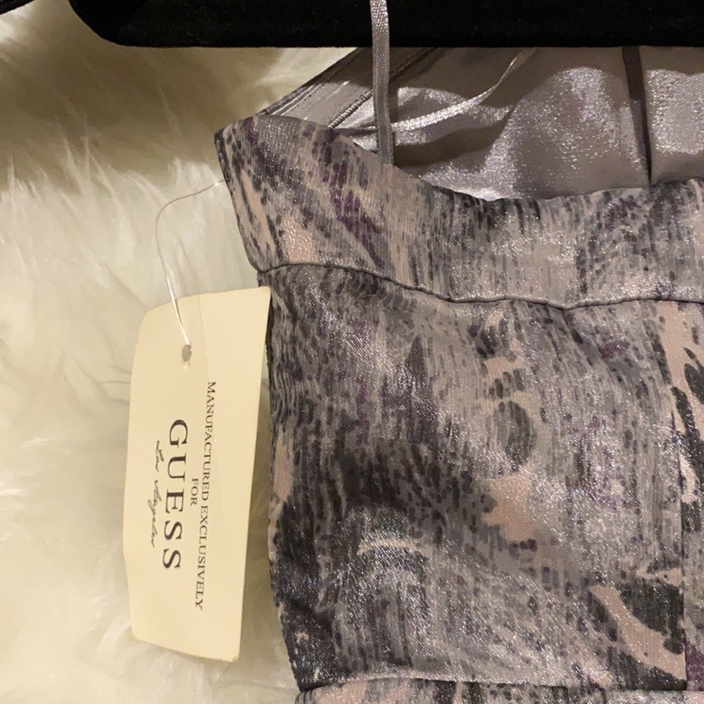 Guess Strapless Ruffled Mini Dress - Picture 4 of 4
